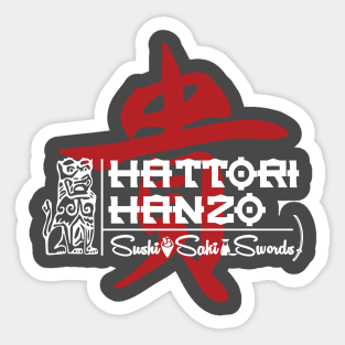 Hattori Hanzo Logo Sticker